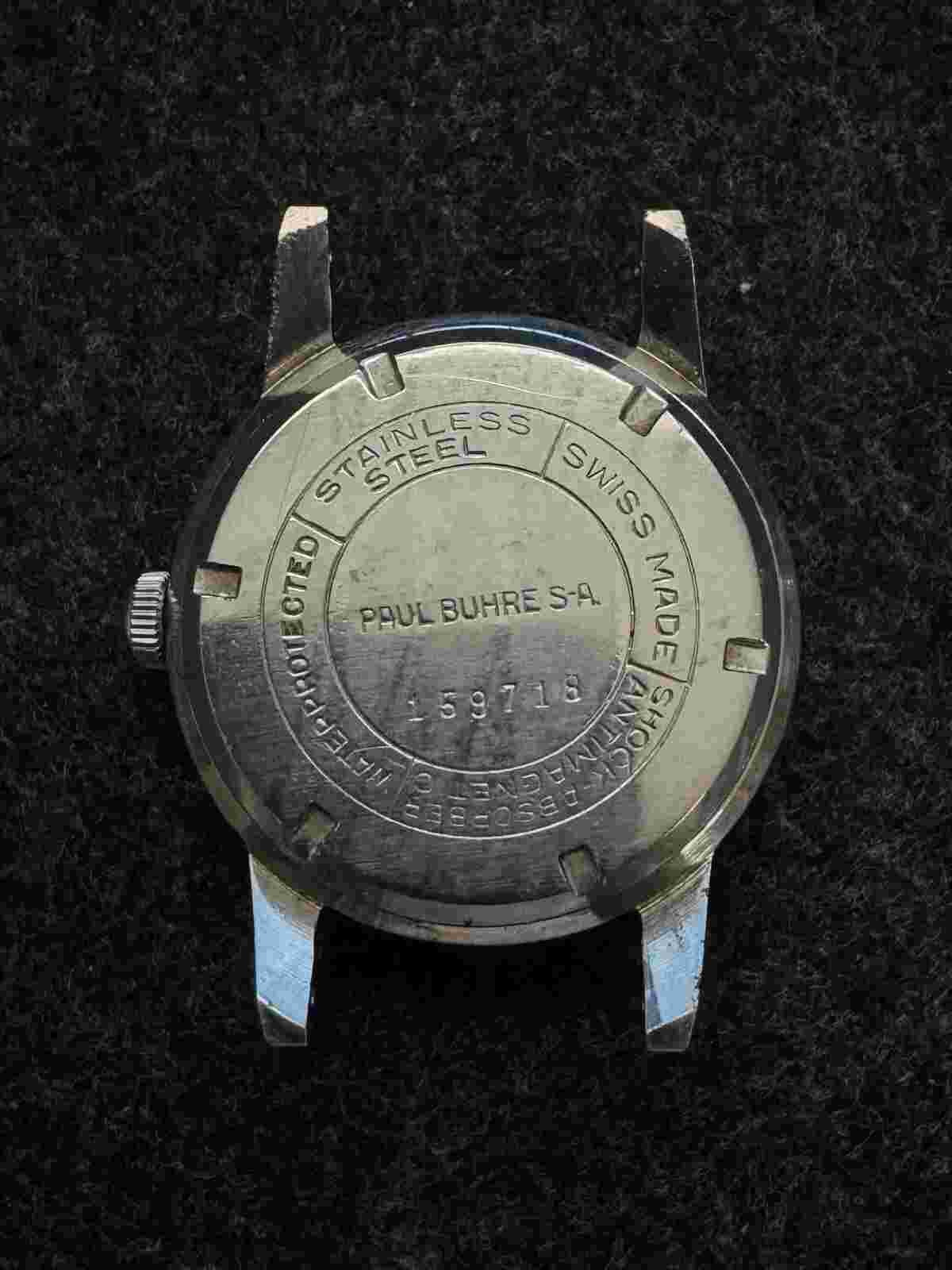 Vintage Paul Buhré Watch