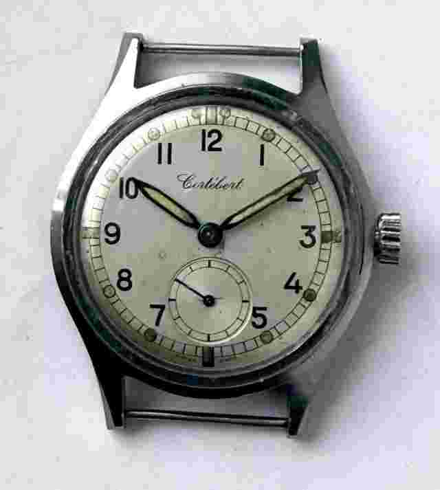 Vintage Cortebert A.T.P. WW2 Military Issued Watch