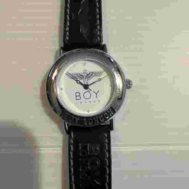 Boy London Boy-100-w Japan Wrist Watch Leather Strap- Needs Battery