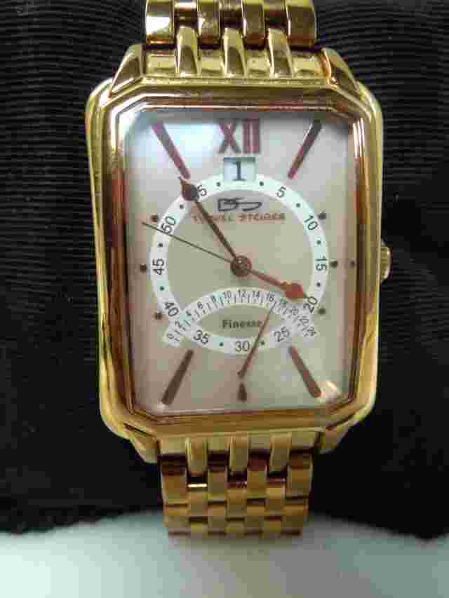 s549 Daniel Steiger Mother of Pearl Dial Japan Movement Mens Watch