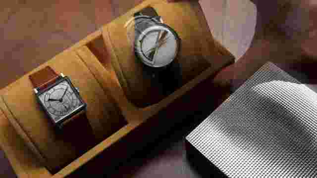Juvenia Architect Sextant Steel 33 mm Retailed by Gubelin Vintage Watch 1960s