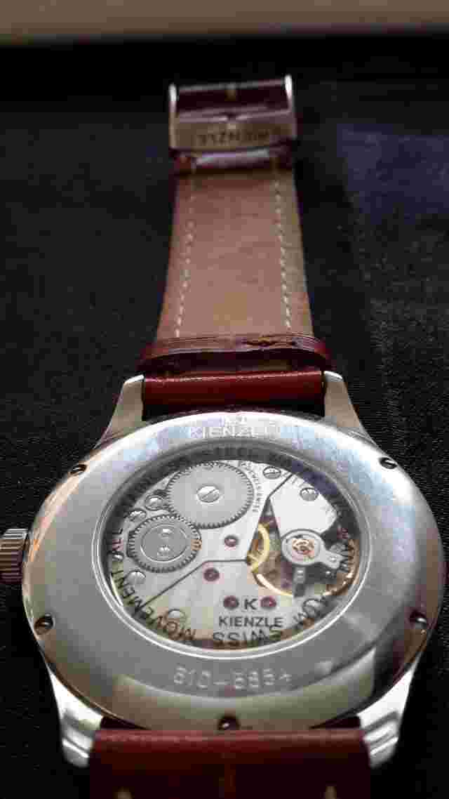 KIENZLE  SWISS  OPEN BACK   WATCH  FOR MEN