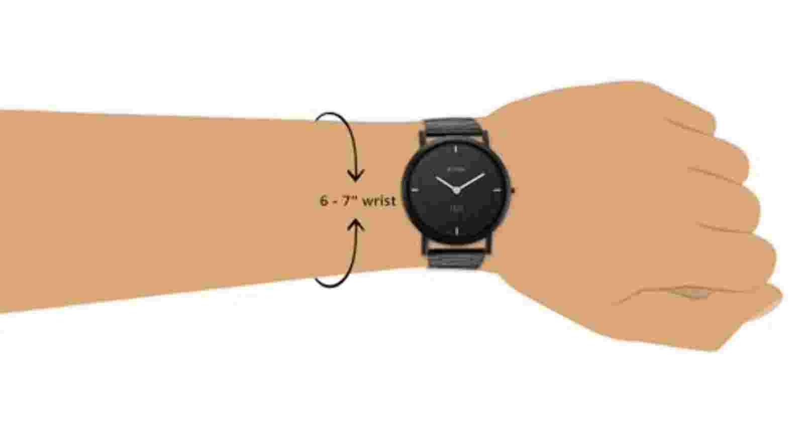 Titan Edge Metal Analog Black Dial Men's Watch-1595NM01