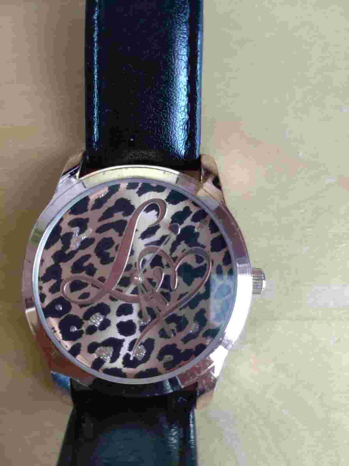 Lipsy London Ladies Watch. Animal Print Face. No Battery