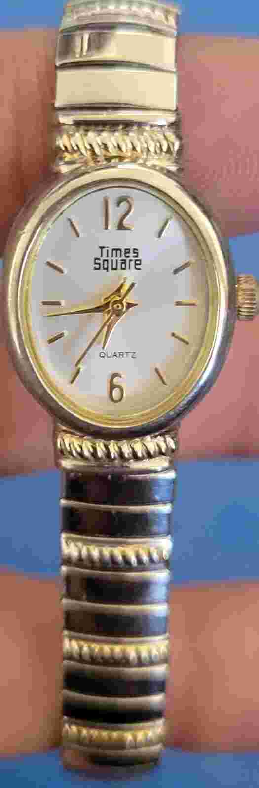 Times Square Quartz Watch TX5158QB