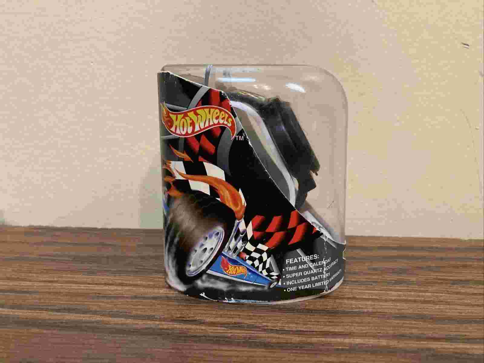 Hot Wheels Digital Watch 1994 Race Hard Finish 1st Bad To The Bone
