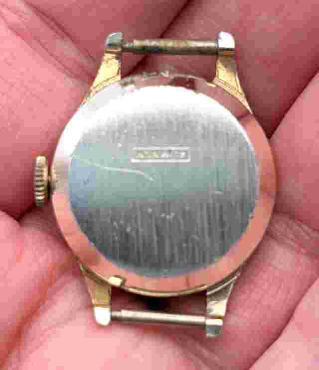 Vintage CIMIER Round Silver Tone Women's 24mm Swiss Watch Movement PARTS REPAIR