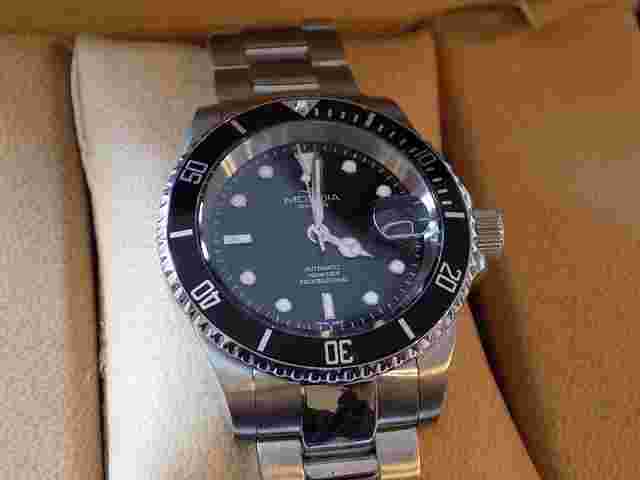 Mondia MS-216-SSBK-BK-OY Men's Wristwatch original genuine US