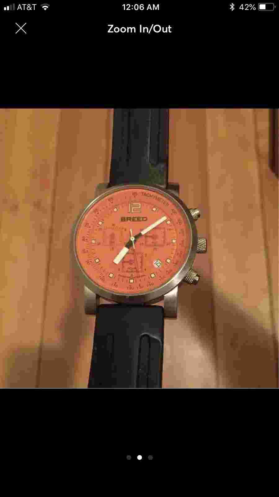 breed mens watch