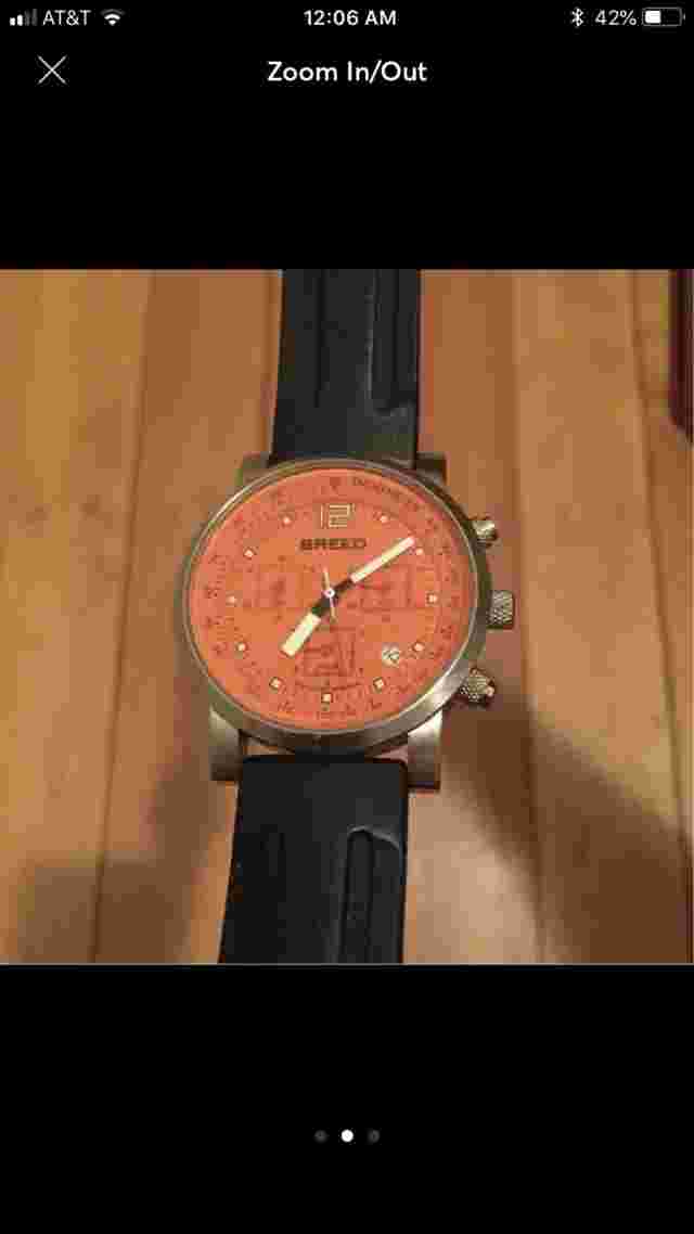 breed mens watch