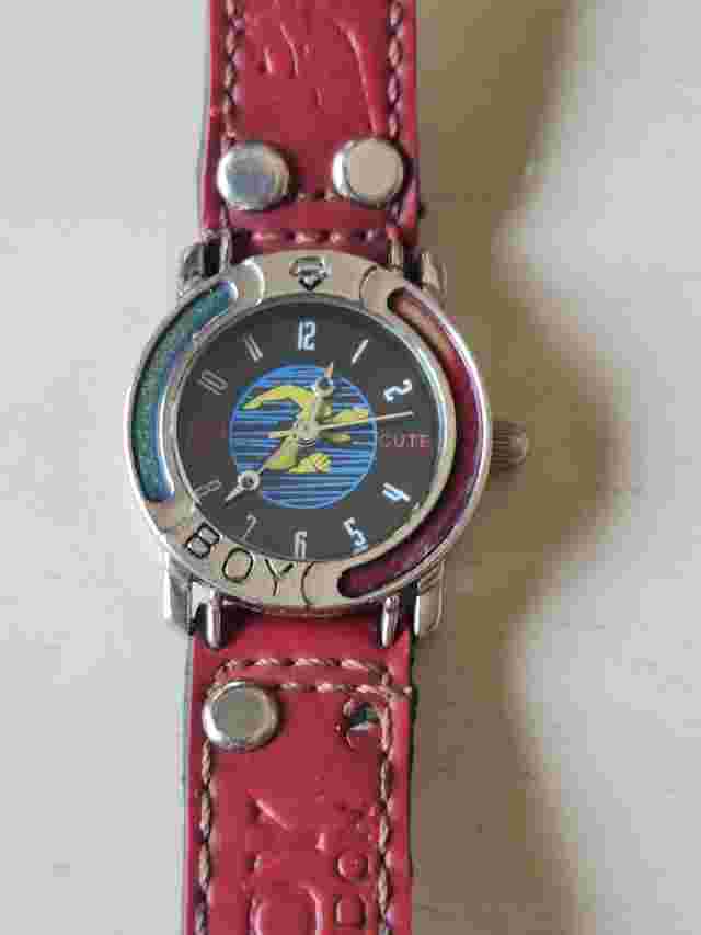 RARE BOY London  Swimmers Cute Vintage Womens Wristwatch UNTESTED