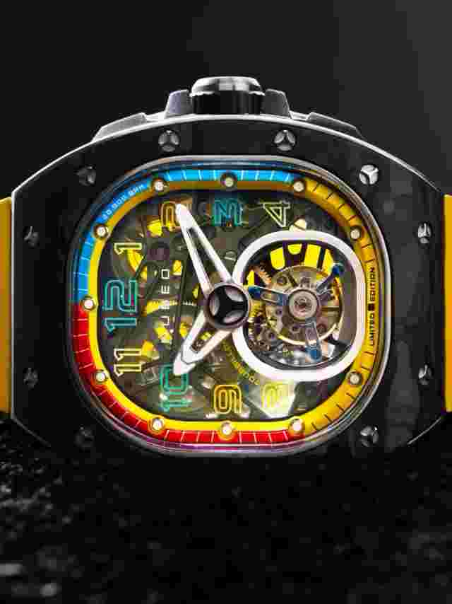 Nubeo NB-6108-02 Mens Watch Viper Tourbillon Limited 43mm 5ATM