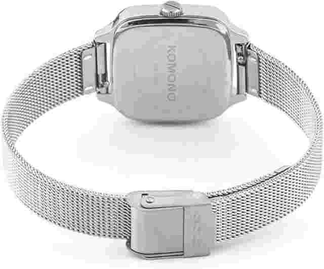[KOMONO] Watch Kate Wave Royal KOM-W4293 Women's Silver Maroon