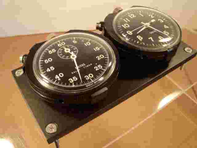 SUPERB "SMITHS" STOP WATCH / RALLY TIMER SET  (NEW OLD STOCK/BOXED) (RALLY CAR)