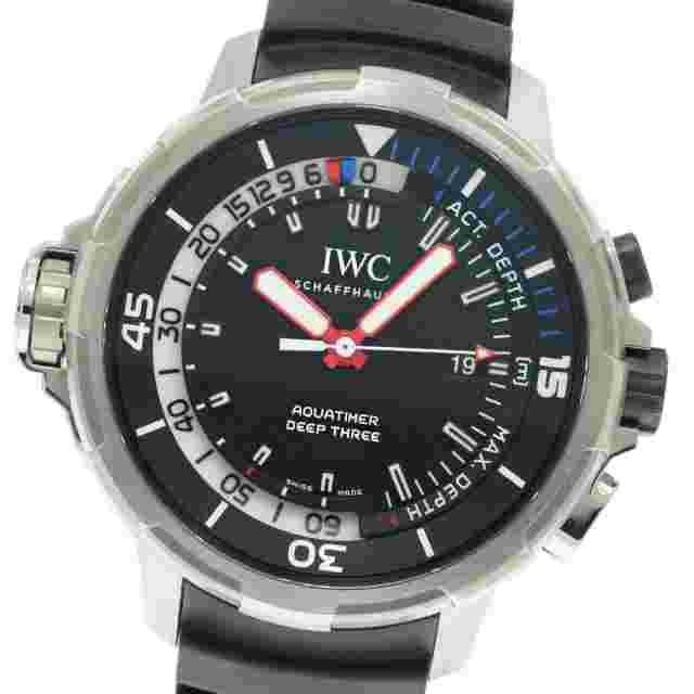 IWC Aquatimer Men's Black Watch - IW355701