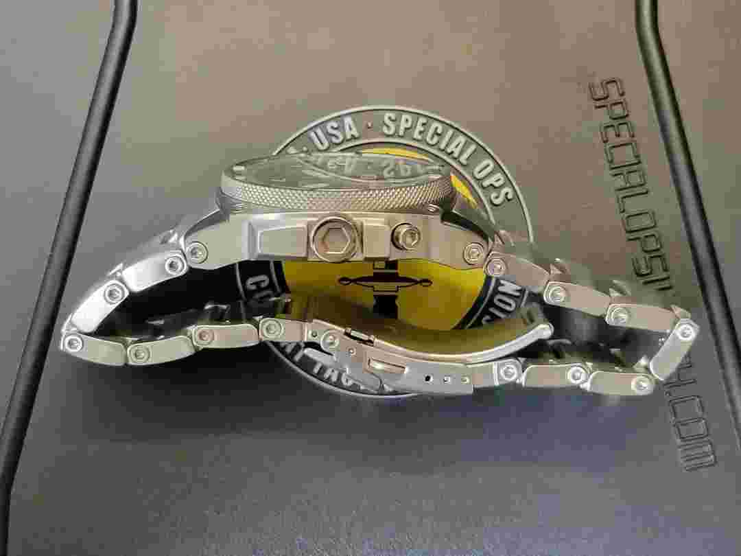 MTM SPECIAL OPS Men’s Used Watch Rechargeable Military Black dial Analog Quartz
