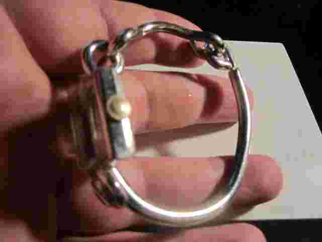 VINTAGE MARCEL BOUCHER WATCH BLACK FACE LADIES' - NOT WORKING- TUB BBA-29