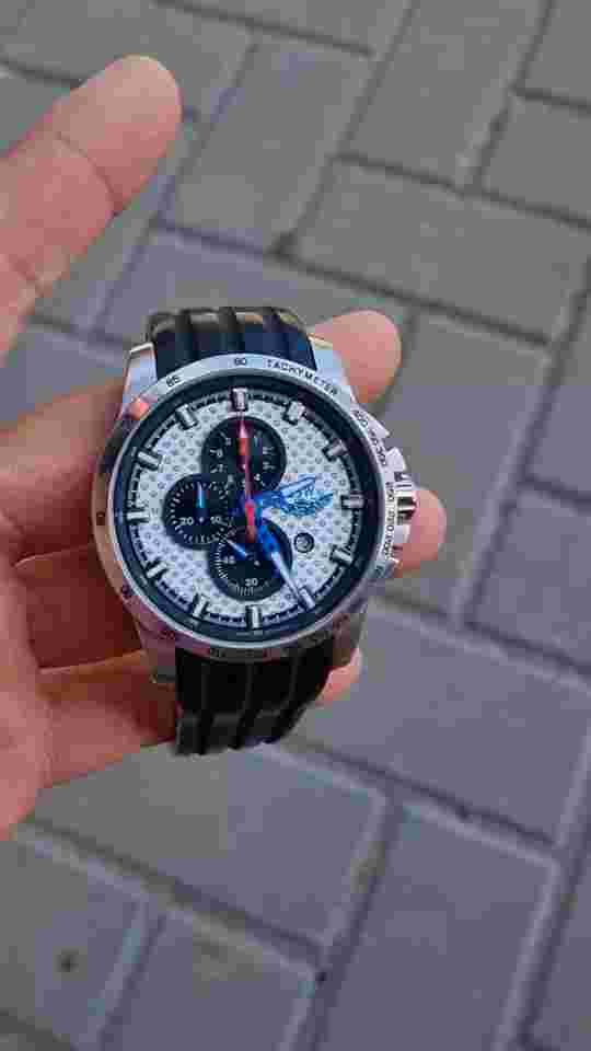 Genuine 2017 Swiss Infinity ISW 1003 Chronograph Men's Quartz Watch