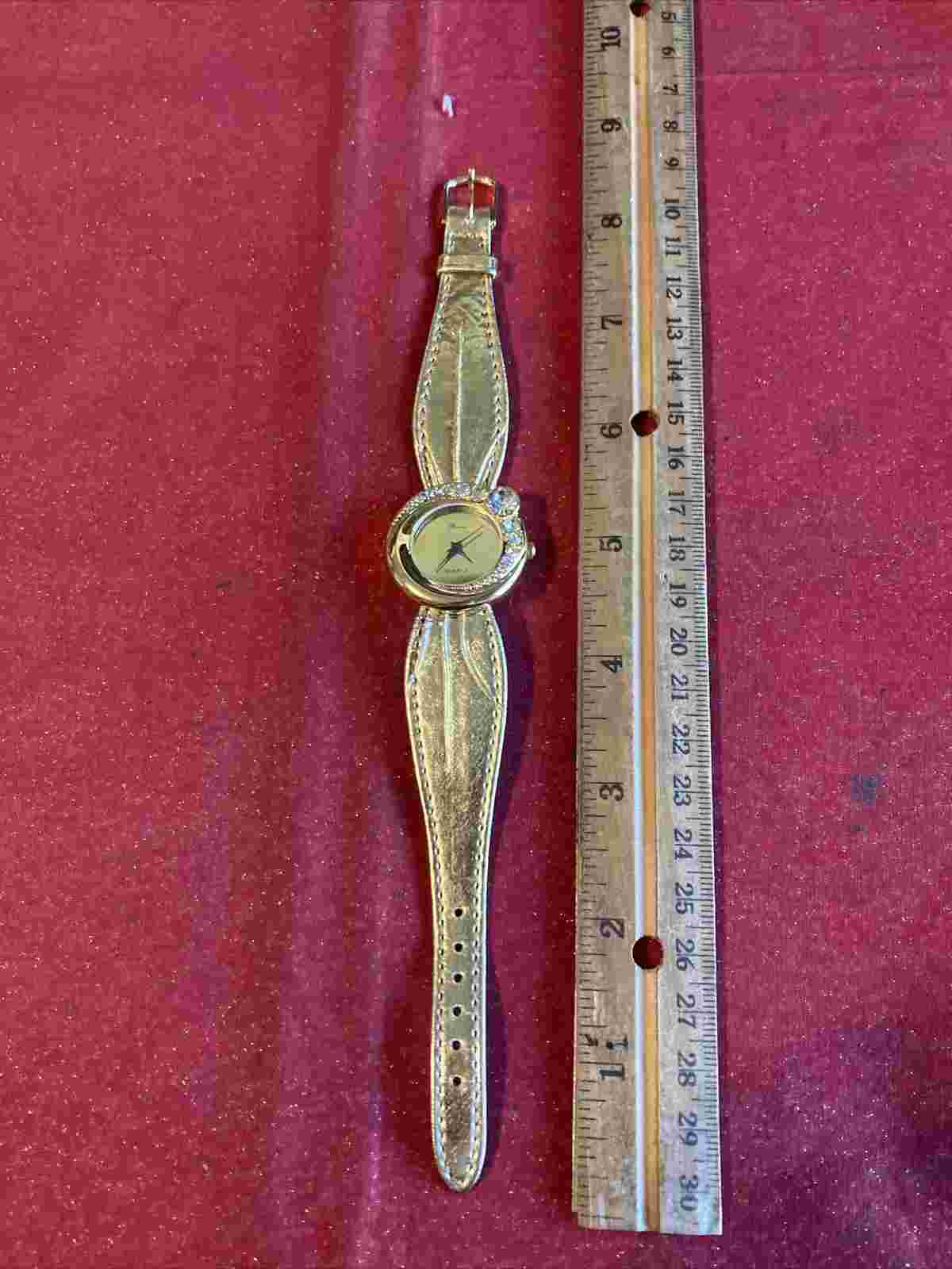 Vintage Ronica Quartz Gold Color Watch