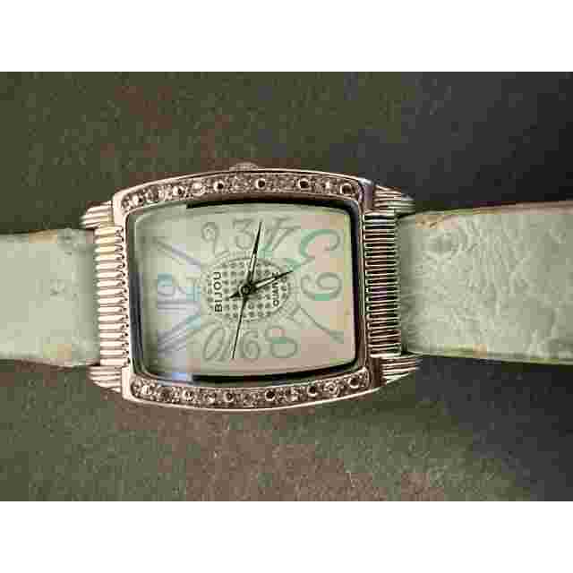 Bijou Bijou Women’s Silver Tone Quartz Watch Vintage **READ**