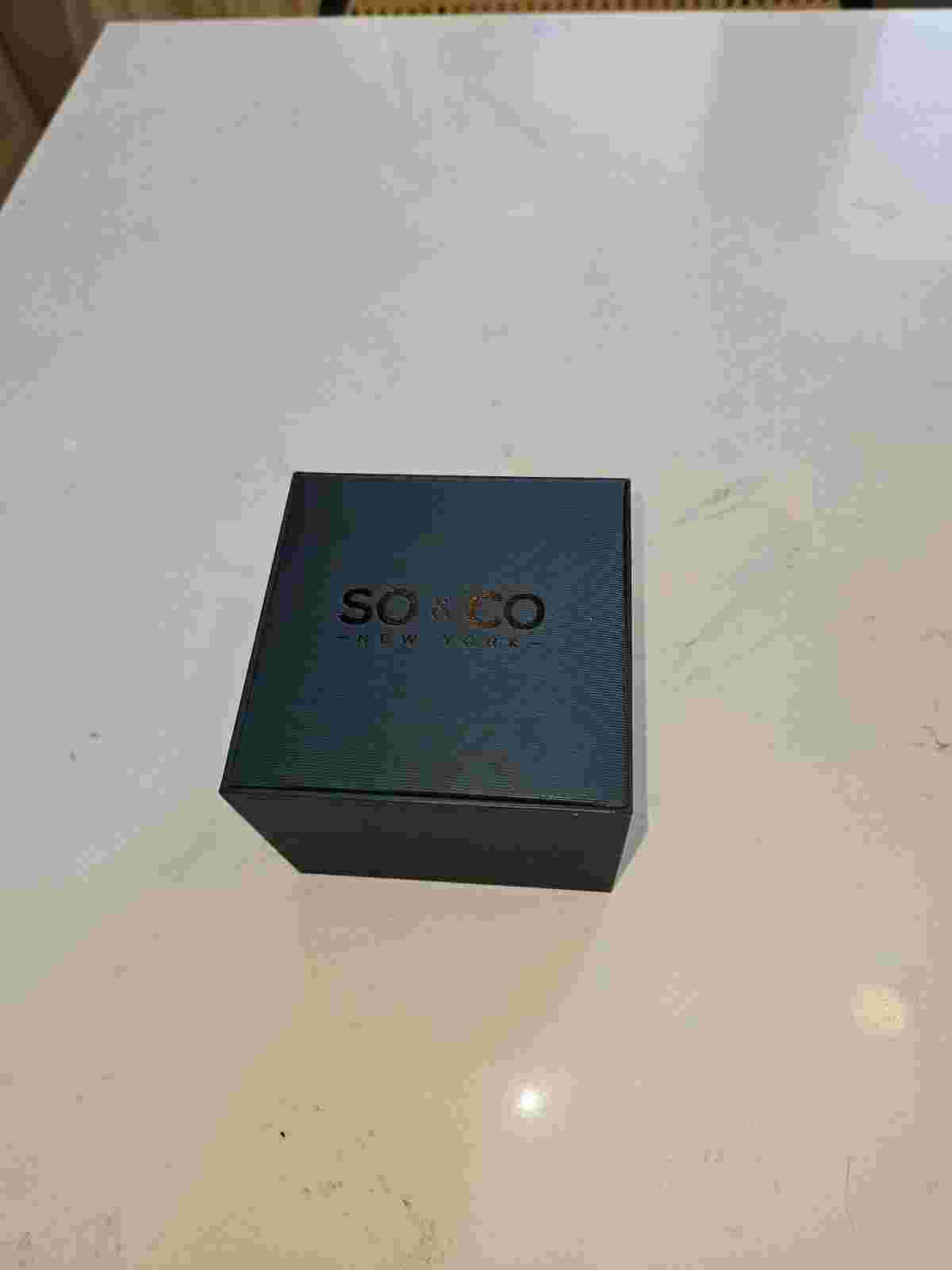 SO&CO New York Madison 5511 watch Brand New In Box 38mm