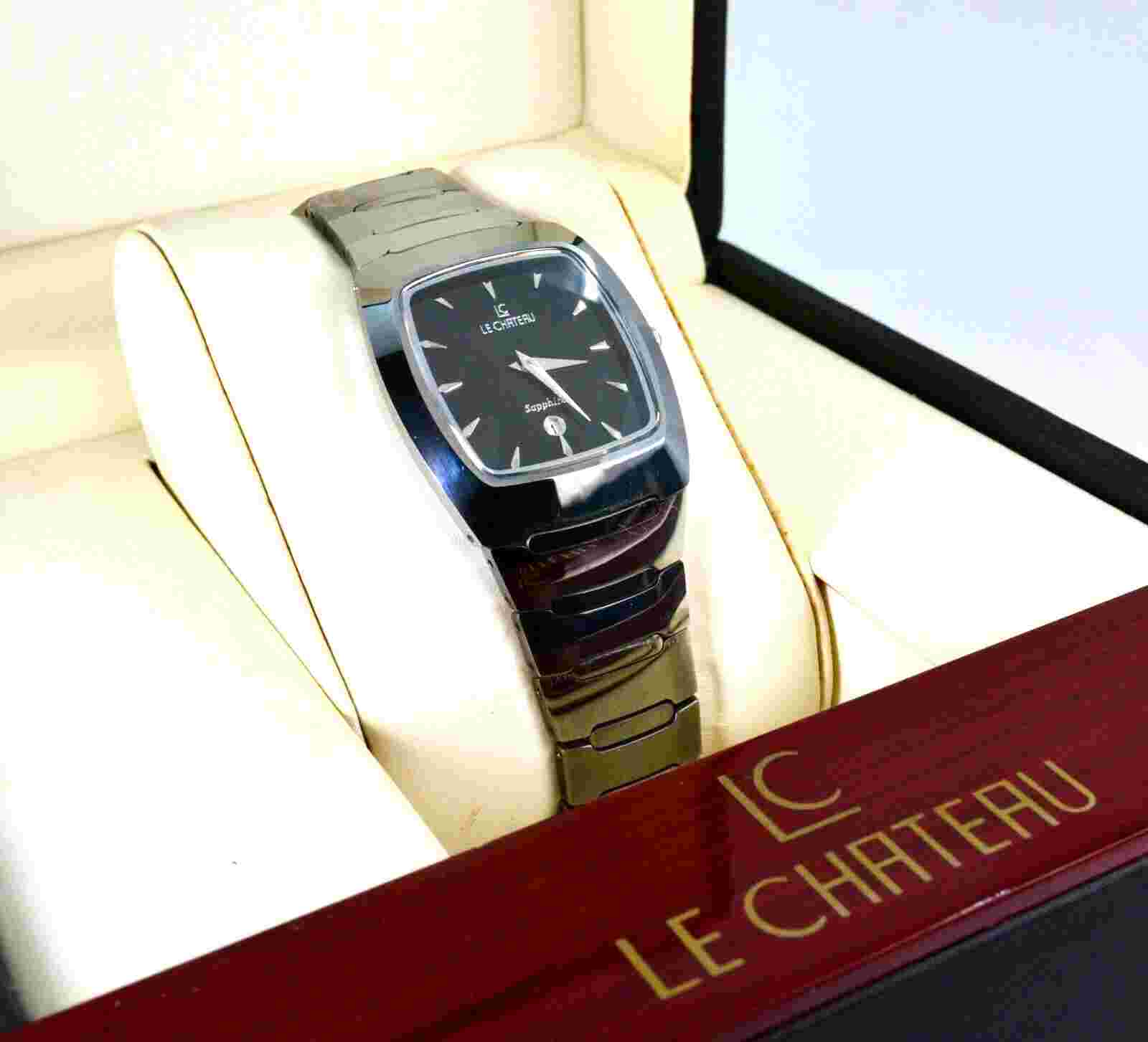 LE CHATEAU watch 5847M  Men's watch NEW W original abox
