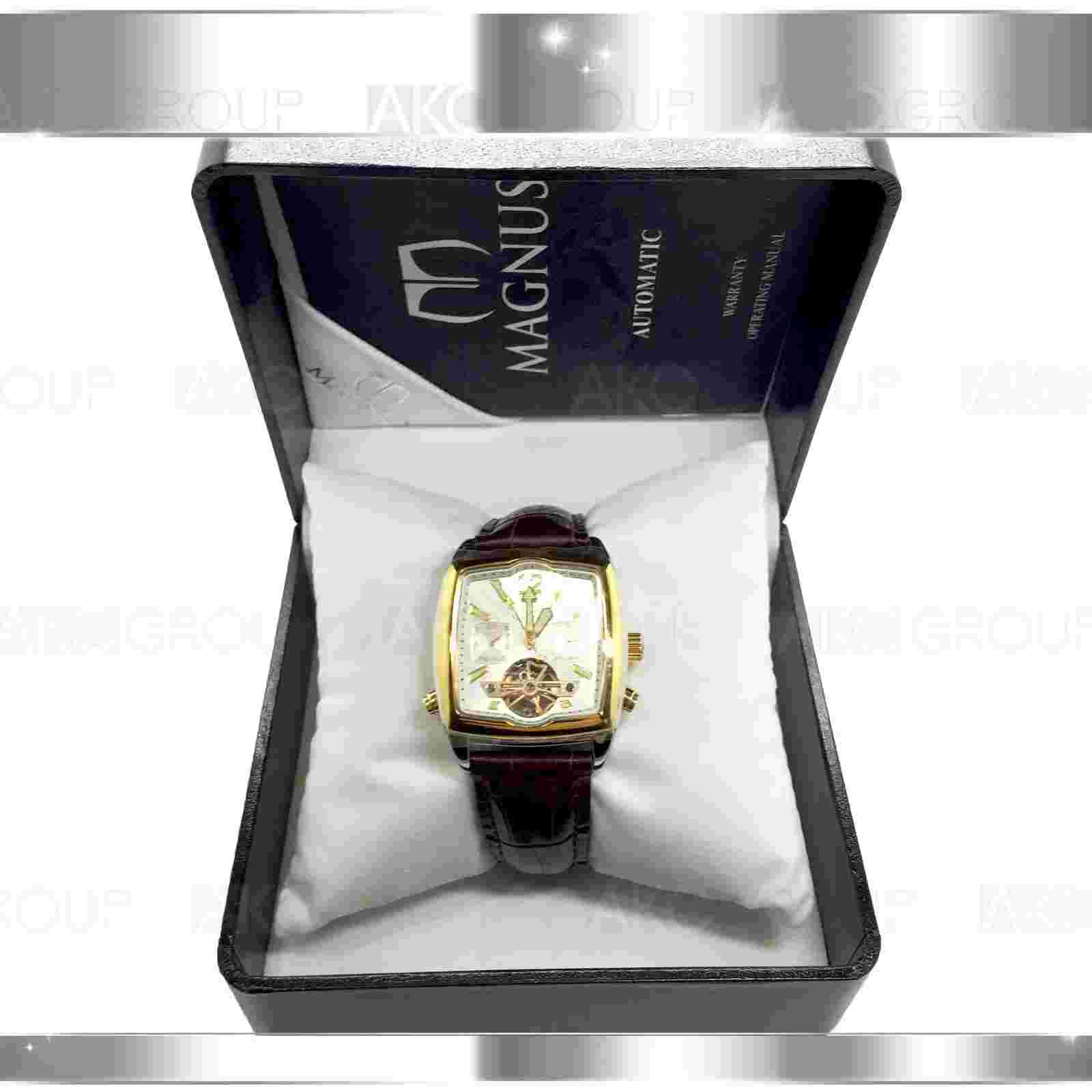 Magnus Halifax M111MTR05 Automatic 3 ATM Water Resist Stainless Steel Mens Watch