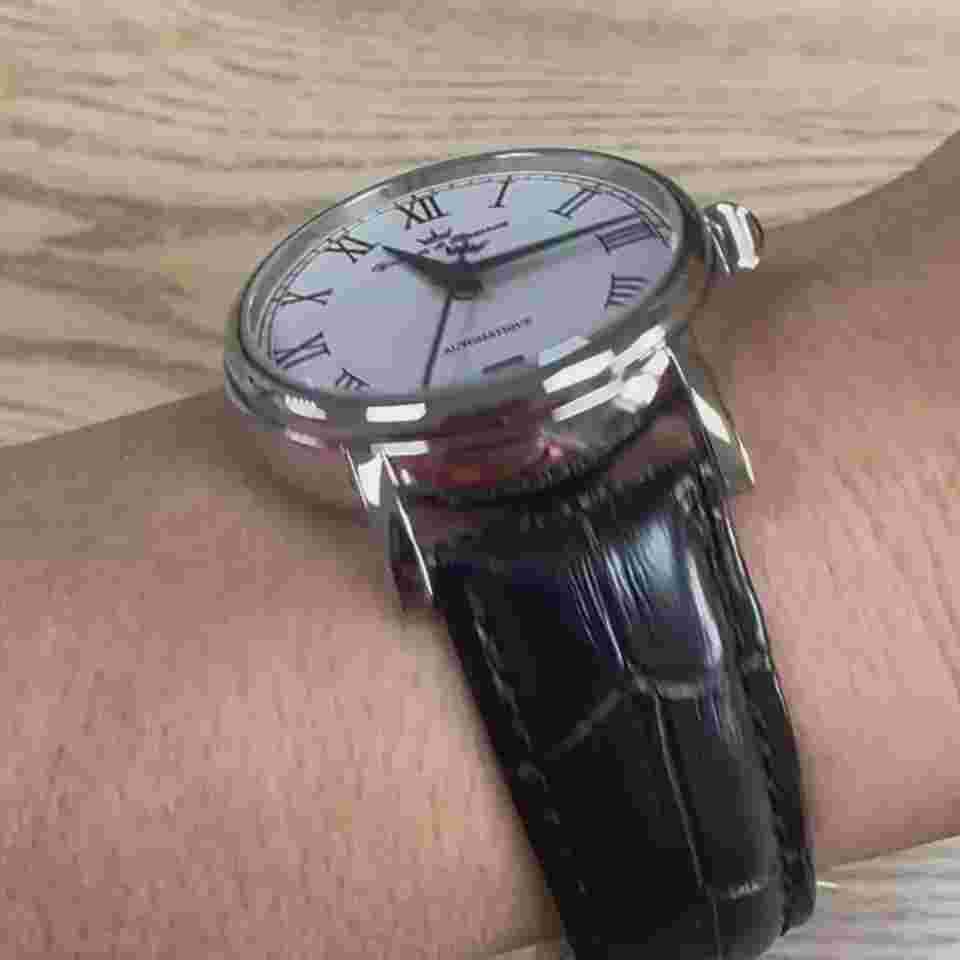 Yonger Bresson Automatic 39mm Watch with Date (Made in France)