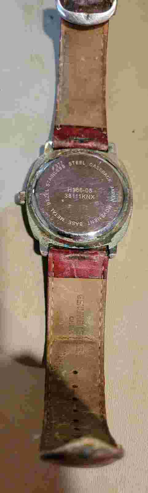 Joe boxer mens watch needs battery sold as is no returns