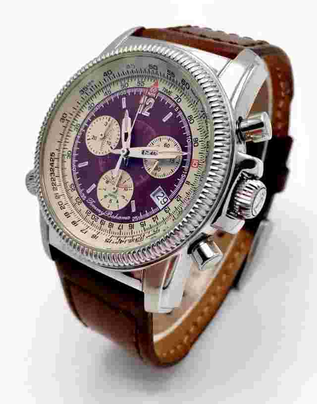 Scarce Tommy Bahama Men’s Swiss Chronograph Watch Model TB1265 - New battery!