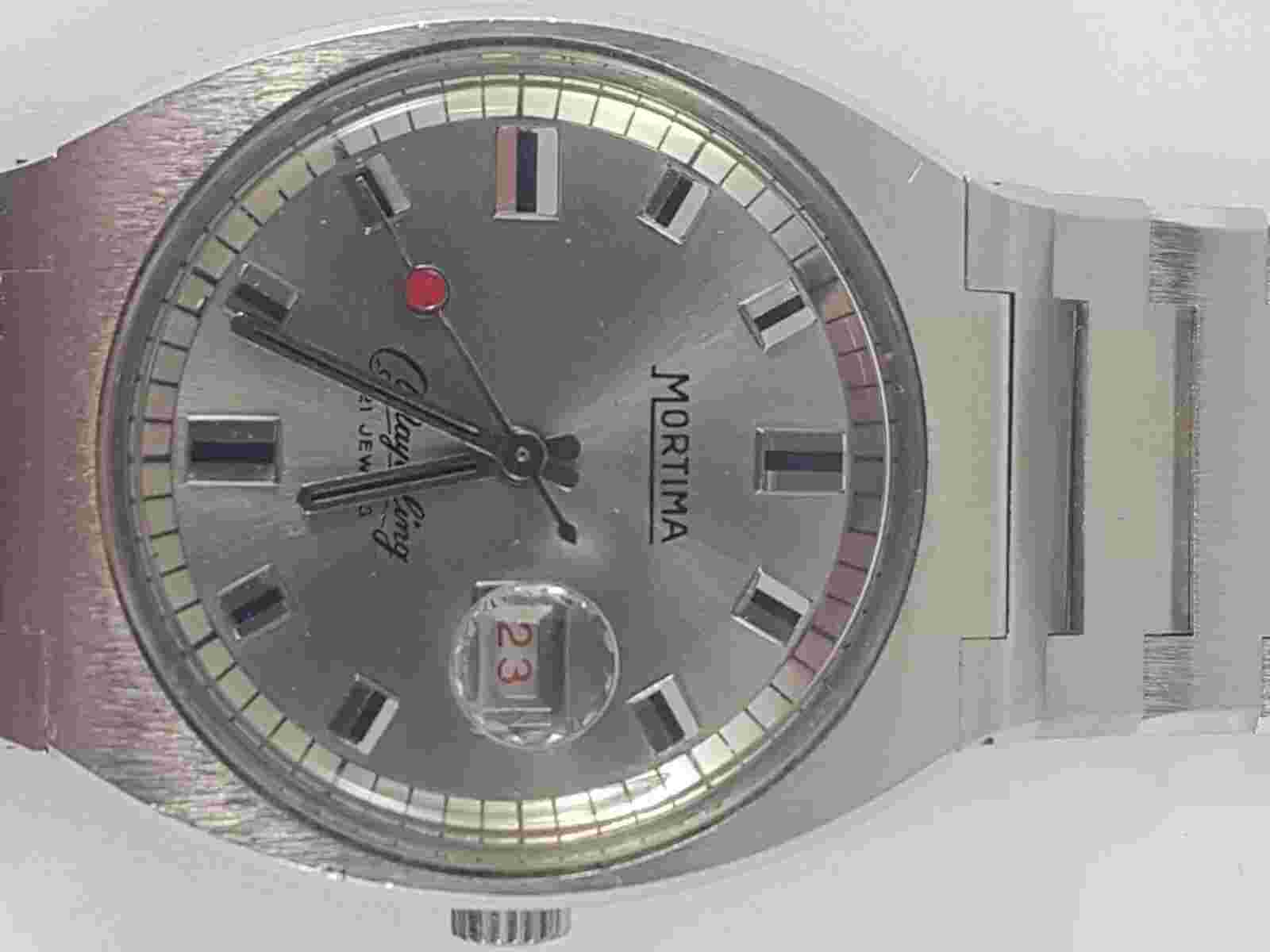 Vintage Mortima Mayerling   Men's watch, wind up ! nice collector watch