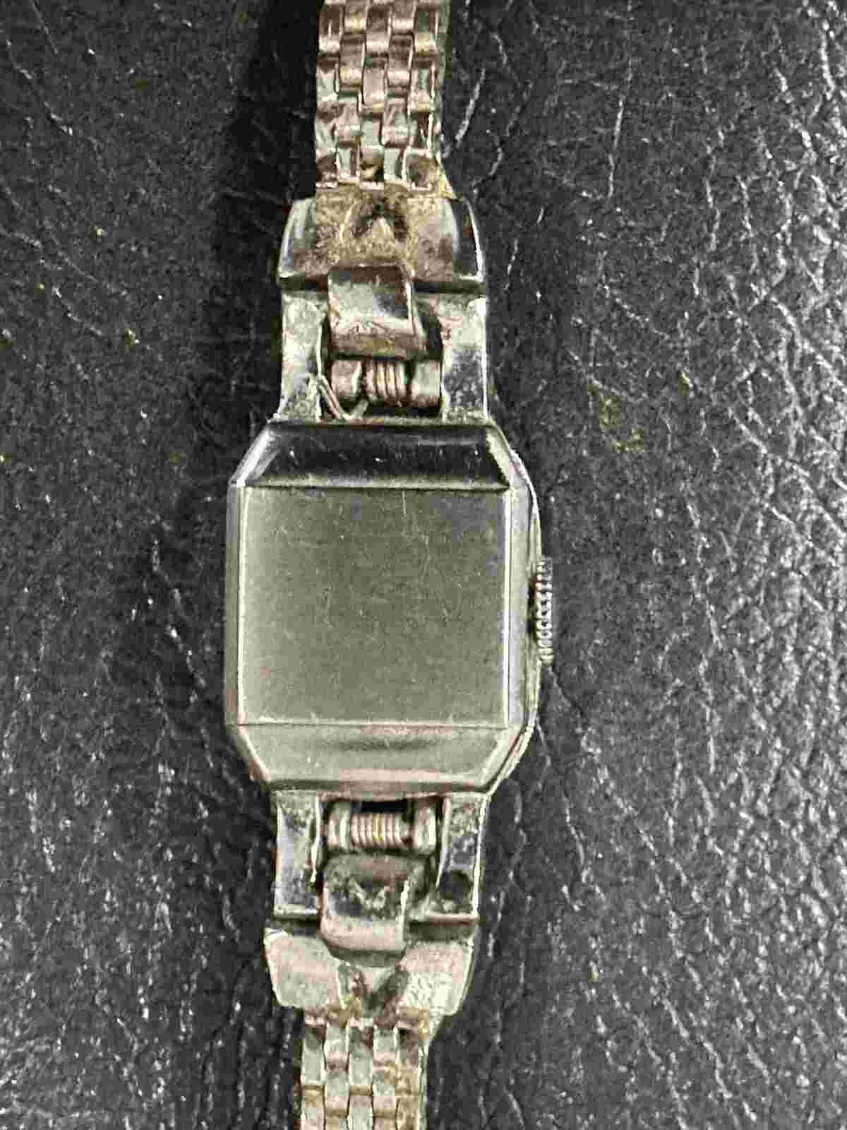 Artis 12 Jewel Unique Vintage Ladies Watch with Diamond Covered Cover (Works)