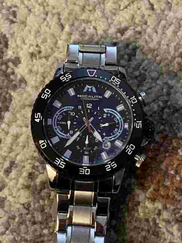 MEGALITH 8226M | Quartz Men’s Watch | Stainless Steel Band NWOT