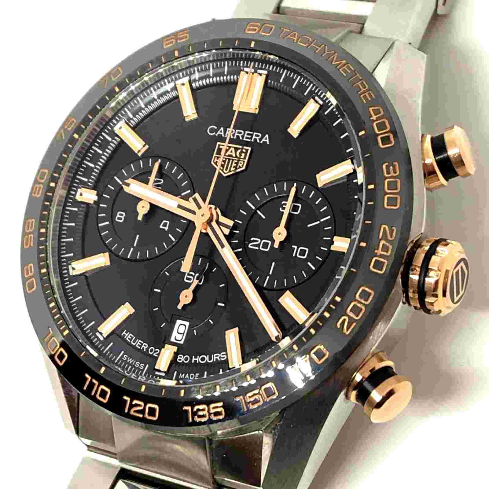 TAG Heuer Carrera Men's Black Watch - CBN2A5A