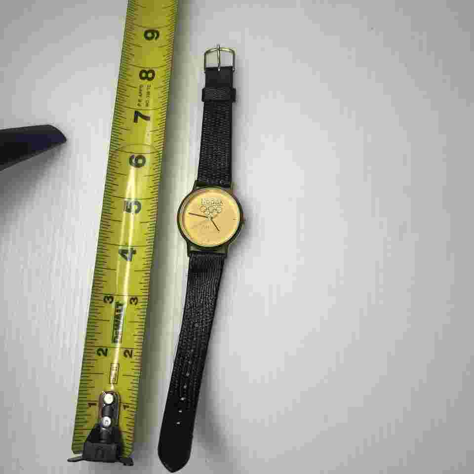 Kodak Official Sponsor Olympics Gold Tone Unisex Watch Untested