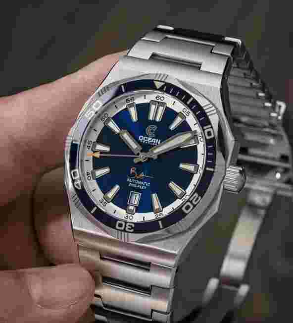 Ocean Crawler Bolt - Blue Dial