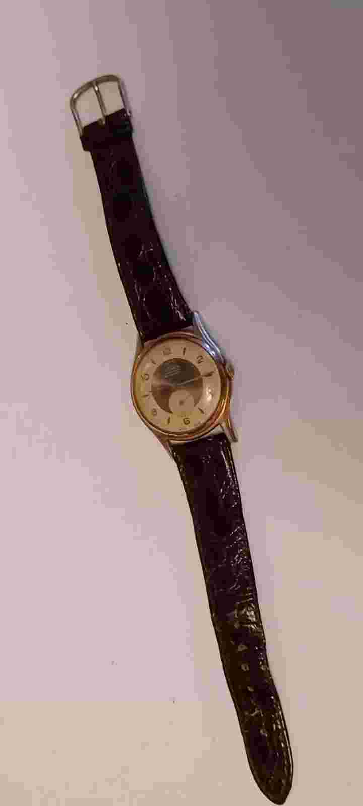 Vintage Air Force Association Precision Watch 15 Jewels Military Swiss 32mm
