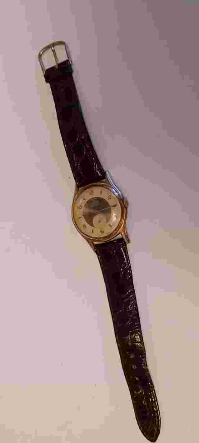 Vintage Air Force Association Precision Watch 15 Jewels Military Swiss 32mm