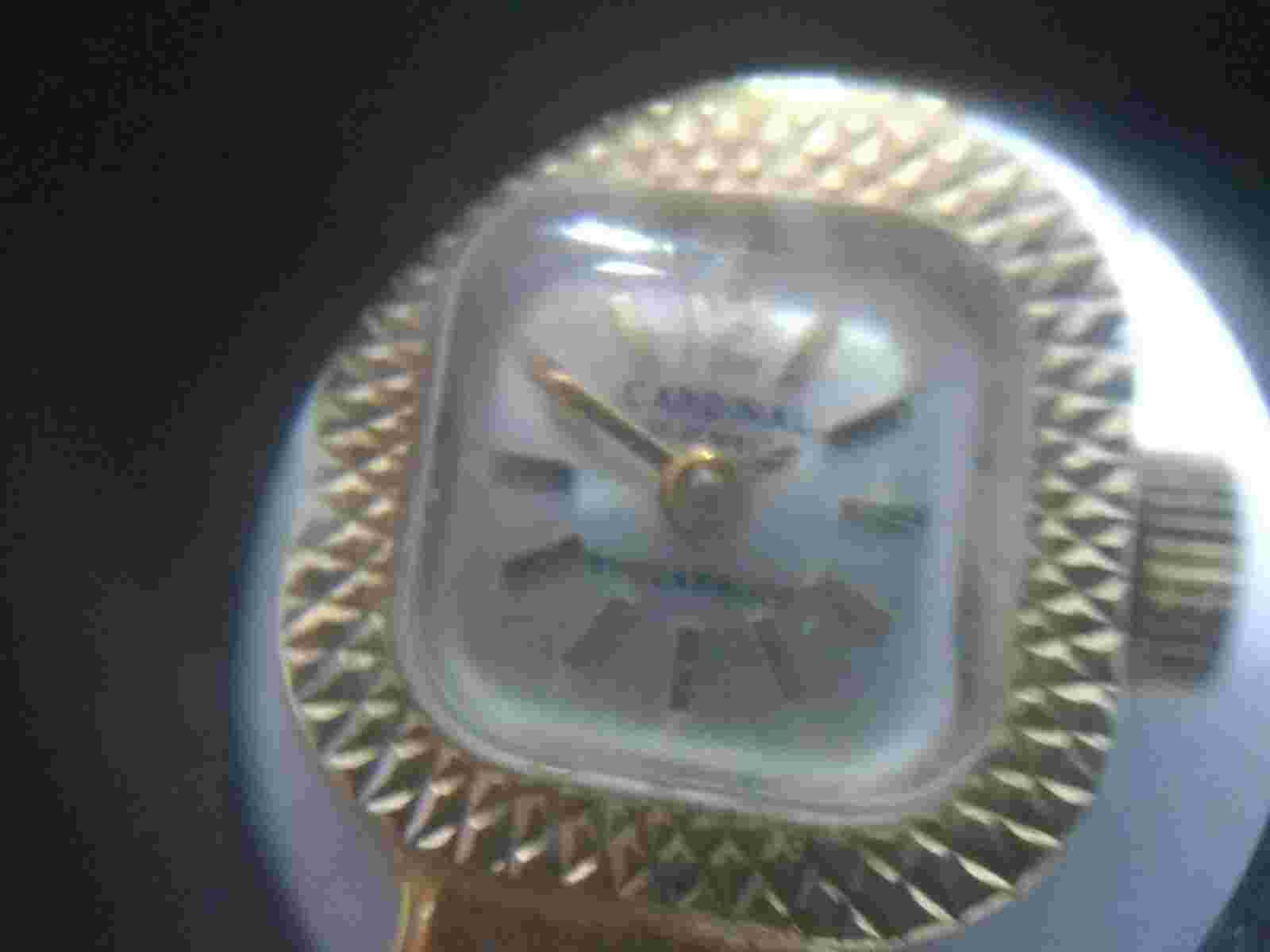 Cardinal Wind Up Watch 17J Women Silver Dial God Band Needs Service Mainspring