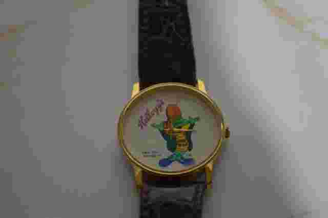 Vintage Kellogg Dig 'Em Frog Watch Unisex 1991 Very Hard to Find COLLECTIBLE!