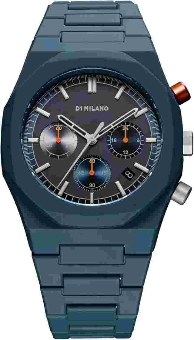 D1 MILANO Wristwatch PHBJ09 Polychrono Neptune 40.5mm Round Analog Quartz