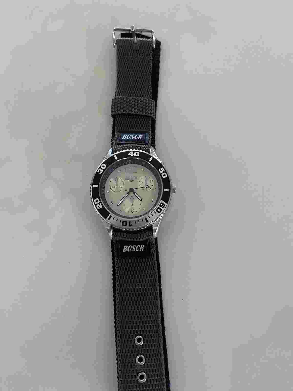 BOSCK Men's Wrist watch Nilon Strap BandFashion Waterproof Sports Works Great