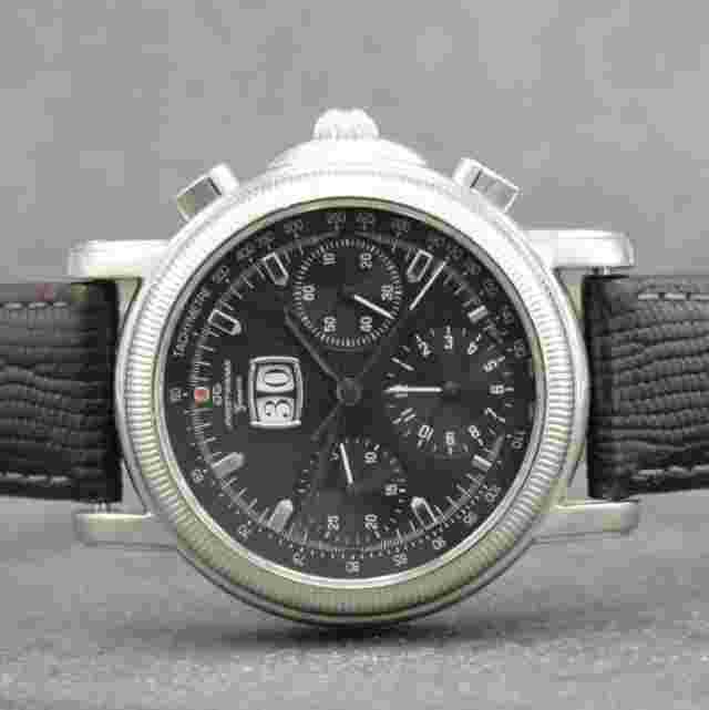 Jaquet Girard Chronograph Watch - Extremely Rare in Awesome Condition - Swiss