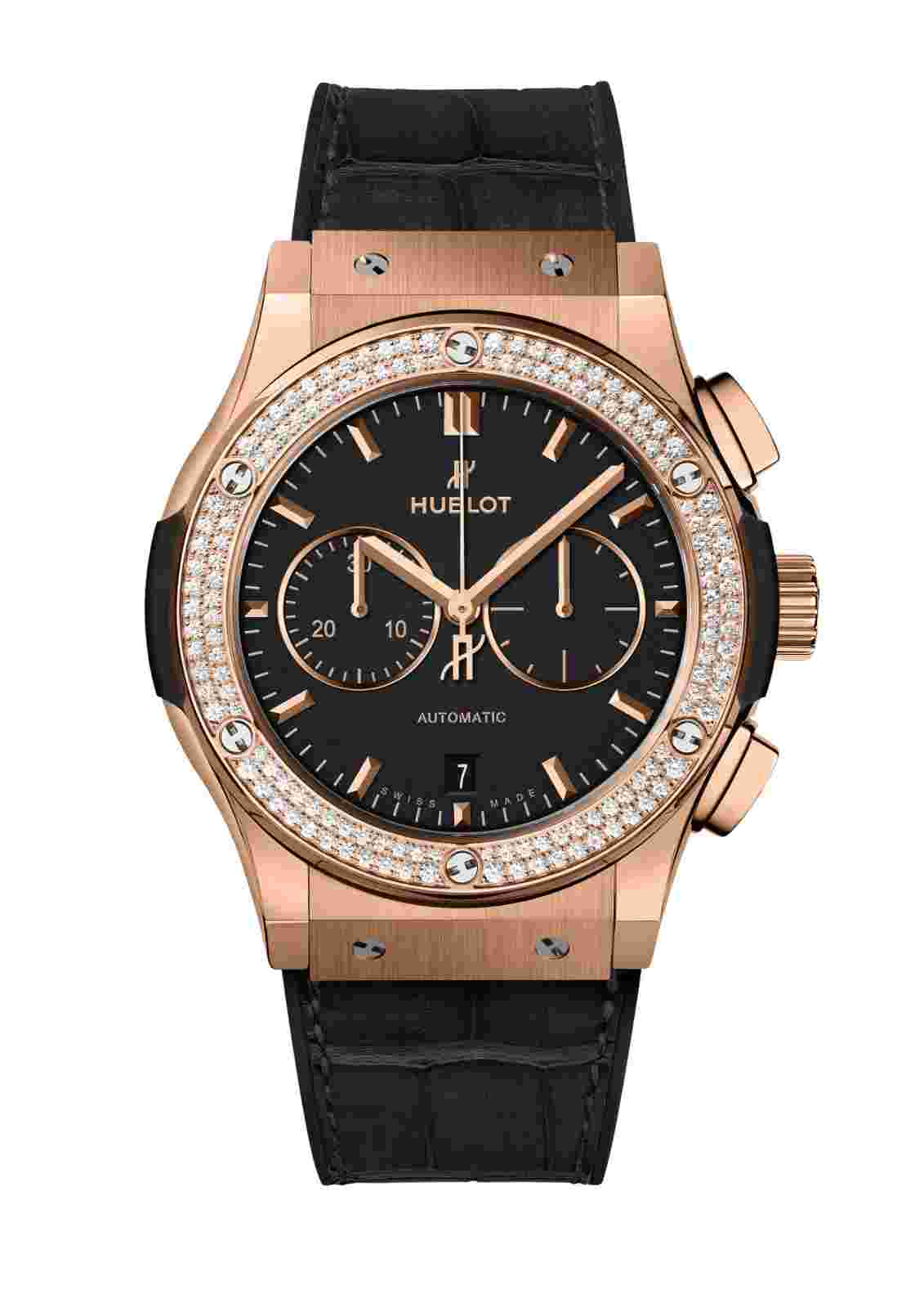 Hublot Classic Fusion Men's Black Watch - 541.OX.1181.LR.1104