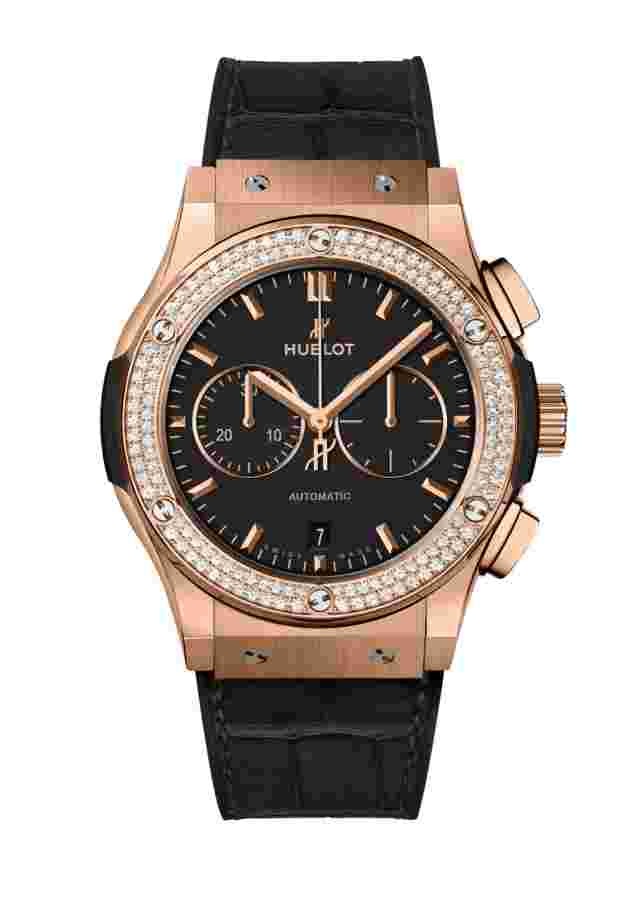 Hublot Classic Fusion Men's Black Watch - 541.OX.1181.LR.1104