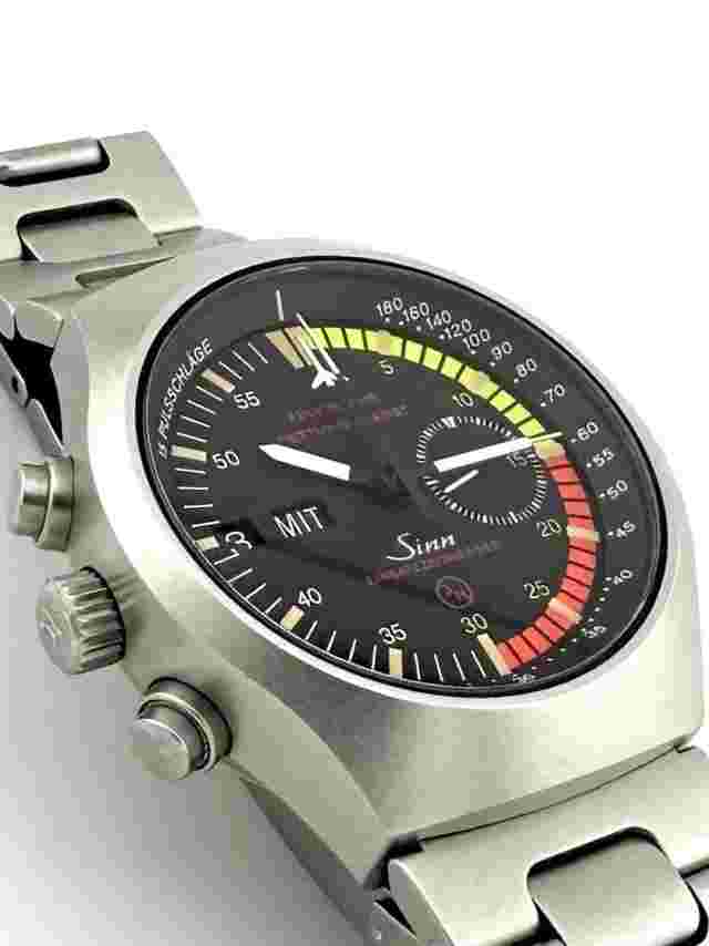 Oh Sinn 157 EZM4 Achilles Automatic Chronograph Lemania 5100 Steel Men's Watch