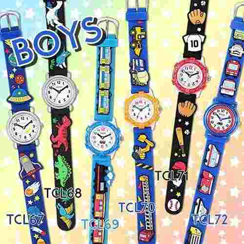 [Sun Flame Co., Ltd.] Watch J-Axis TC Kids TCL72 A familiar working car