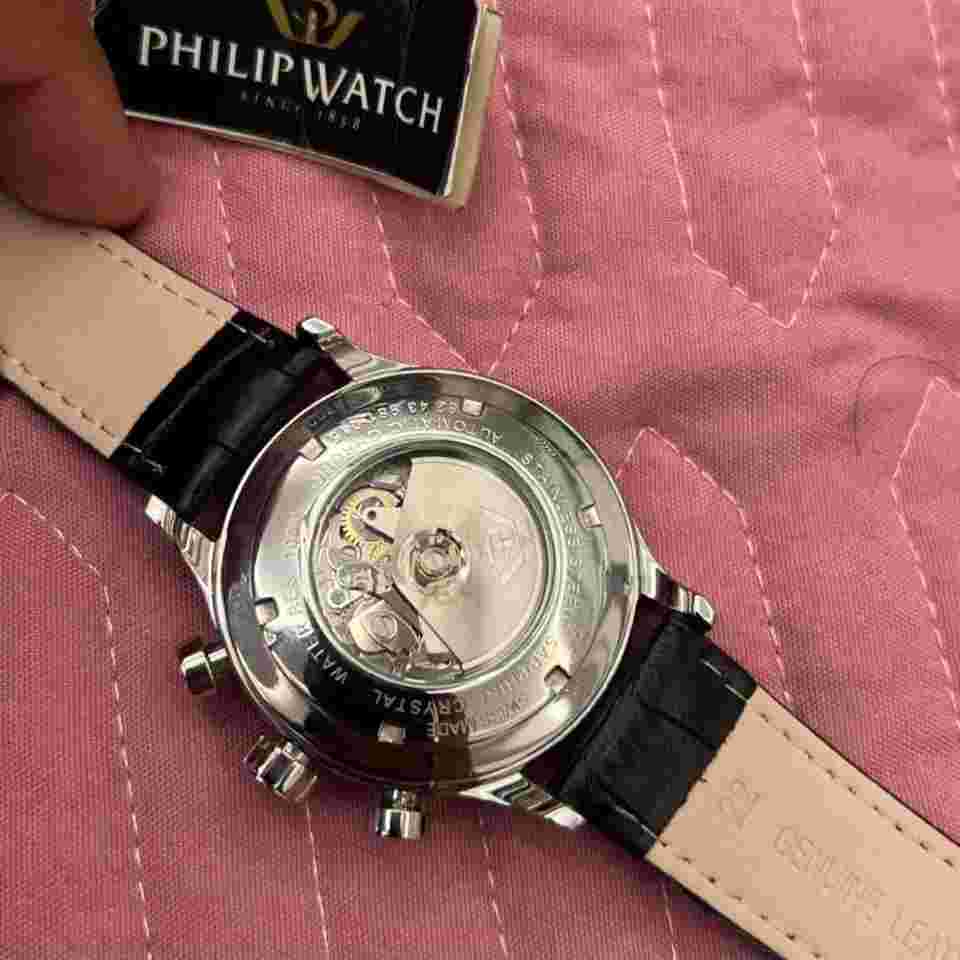 Philip Watch 82.43.981.015 Date Chronograph Automatic Men's Watch_837827
