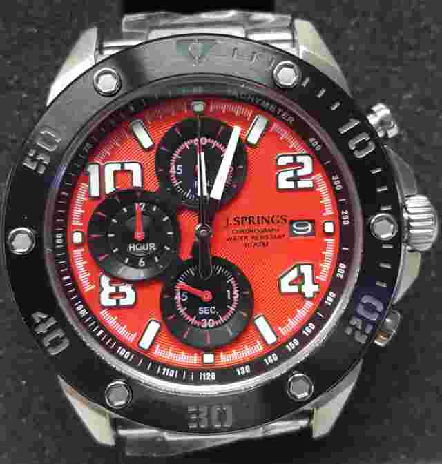 J.SPRINGS MENS SPORTS CHRONOGRAPH WATCH BFH001
