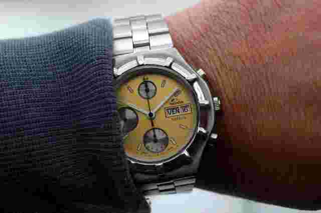 BREIL MANTA 1516 CHRONOGRAPH AUTOMATIC Valjoux 7750-39mm-NOS-B.& P. (Royal Oak)